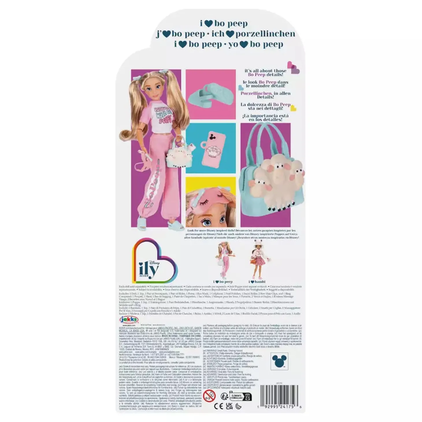 Muñeca ILY Bo Peep 25 cm con accesorios