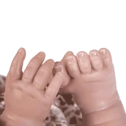 Muñeca mi primer Reborn Berta bolsita casita Antonio Juan