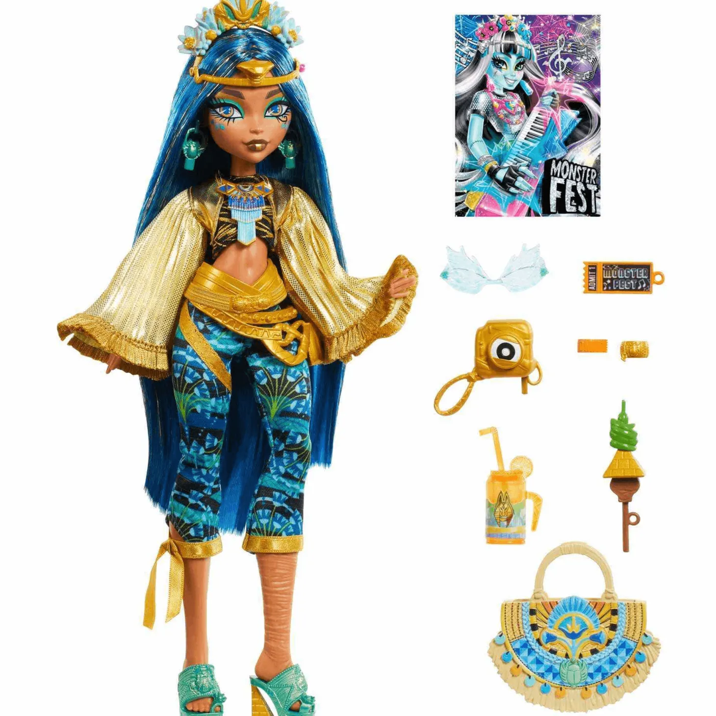 Muñeca Monster High Cleo De Nile Monster Fest