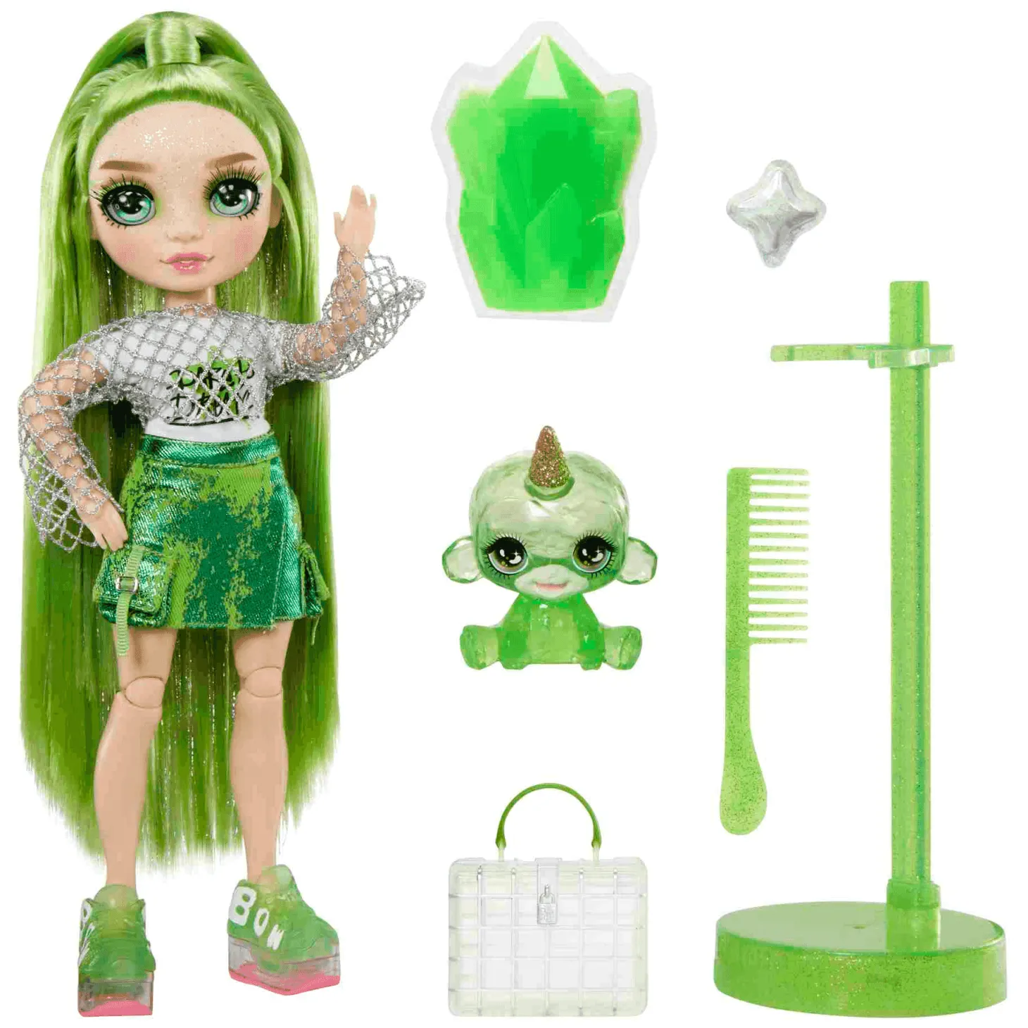 Muñeca Rainbow World Jade Green