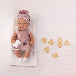 Muñeca Real Baby PequeBB 33 cm – Bebé clásico para juego de imitación (18M+)