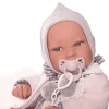 Muñeca Recién Nacida Pipa con Manta Acolchada - Antonio Juan