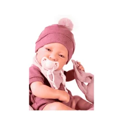 Muñecas Antonio Juan Recién Nacida con Dou Dou Conejito y Cojín Estrella