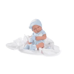 Muñecas Antonio Juan Recién Nacido con toquilla de punto