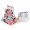 Muñecas Antonio Juan Recién Nacida con Bolsito de Borreguillo 42 cm