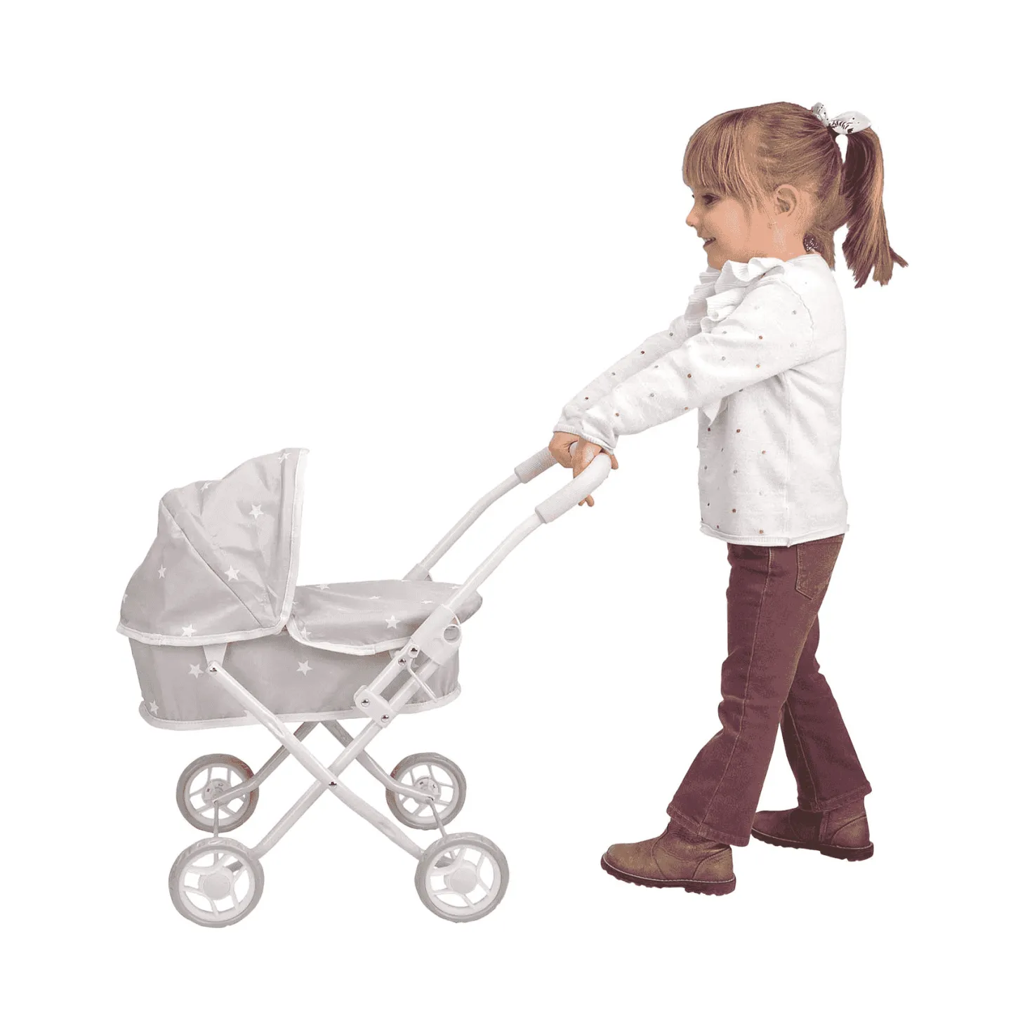 Muñecas Arias Coche con Capota Flexible Emma