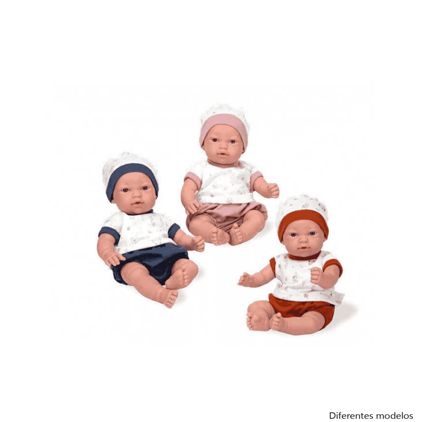 Muñecas Arias Muñeco Indy 28 cm Diferentes Modelos