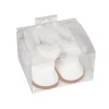 Muñecas Arias Set Botas Blancas con Pelo 45 cm