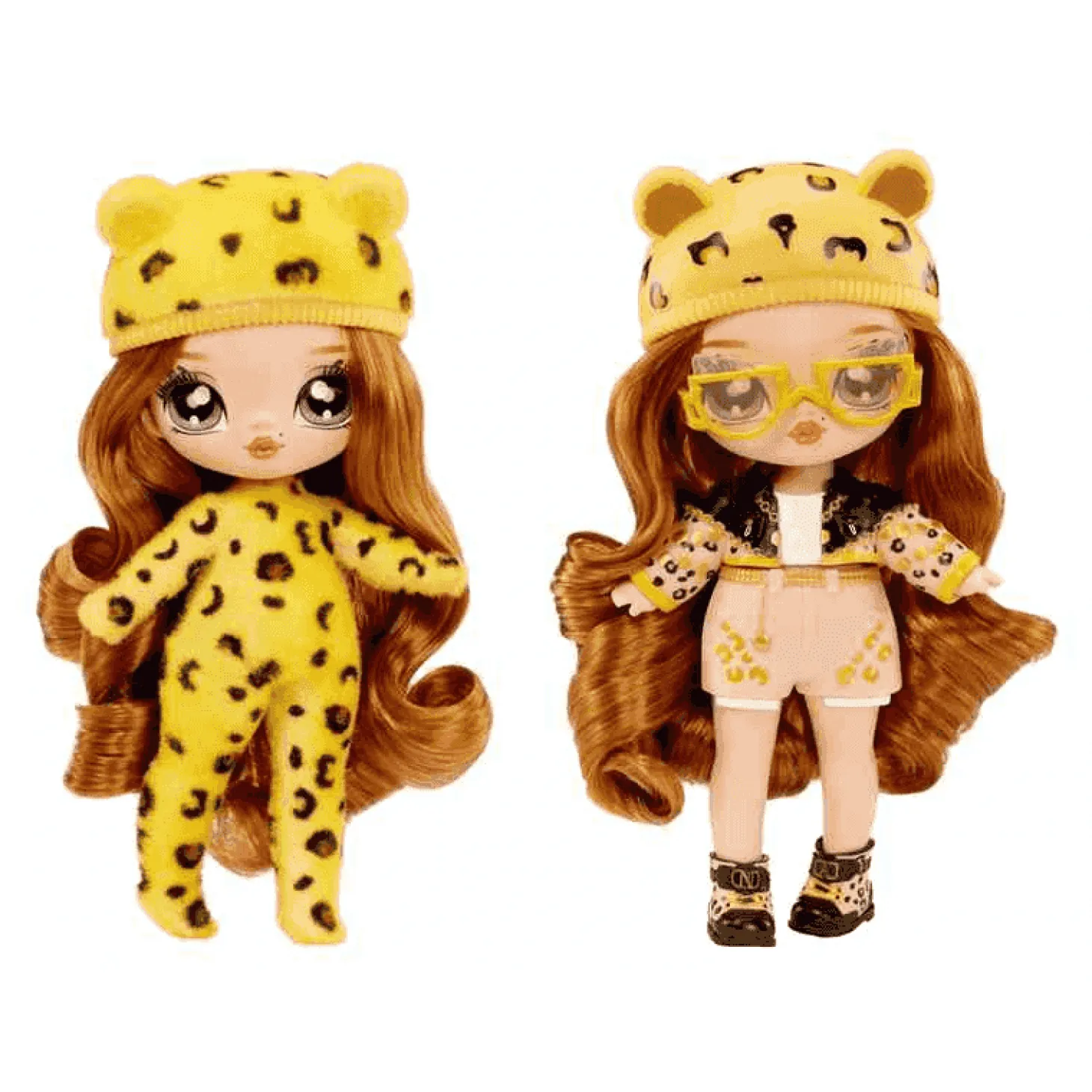 Na! Na! Na! Muñeca Fuzzy Surprise - Jaguar Girl (Chica Jaguar)