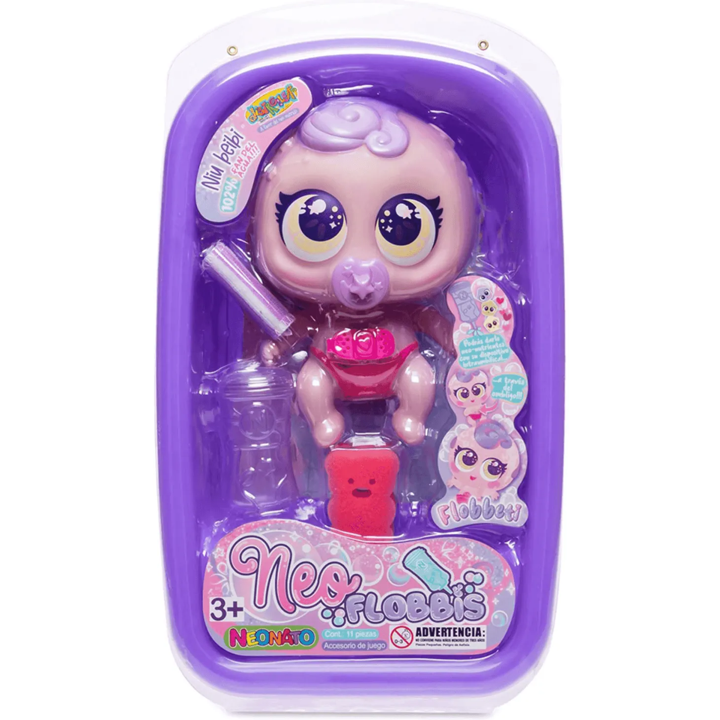 Neo Bebé Neoflobbi Flobbeti Rosa