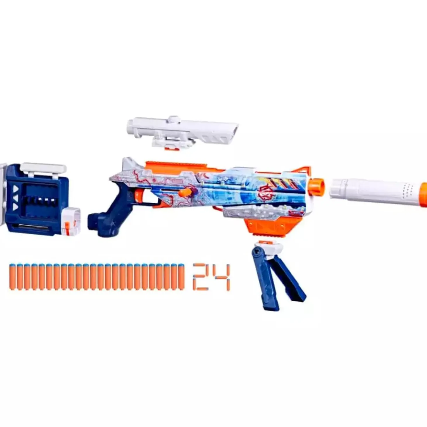Nerf Loadout Arctic Zerostriker