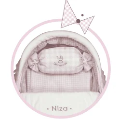 Niza Coche Capota Plegable con Sombrilla