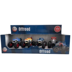 Pack 4 Offroad Coches Locos