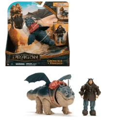 Pack de Figuras Patapez y Gronckle – Cómo Entrenar a tu Dragón