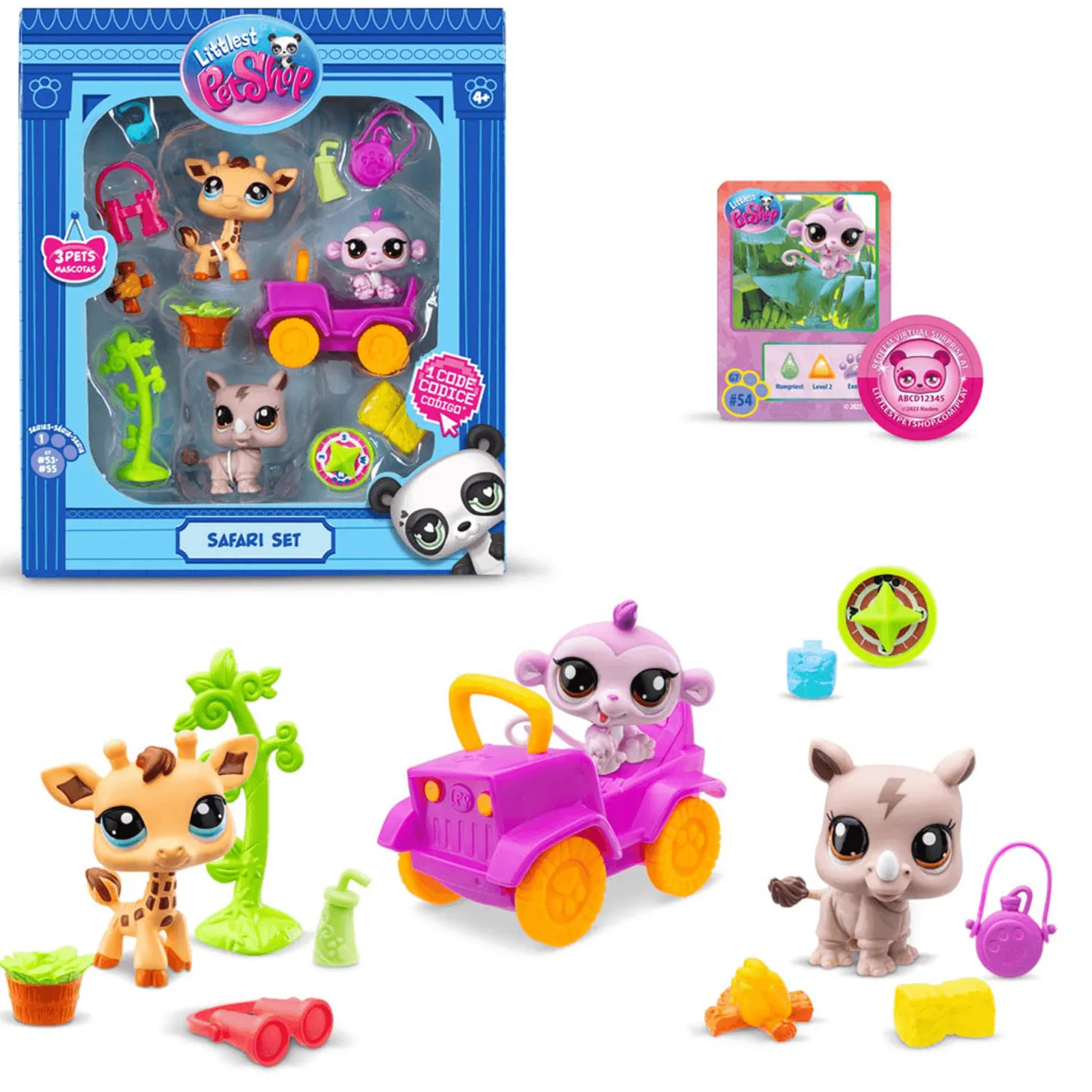 Pack De Juegos Safari Littlest Pet Shop
