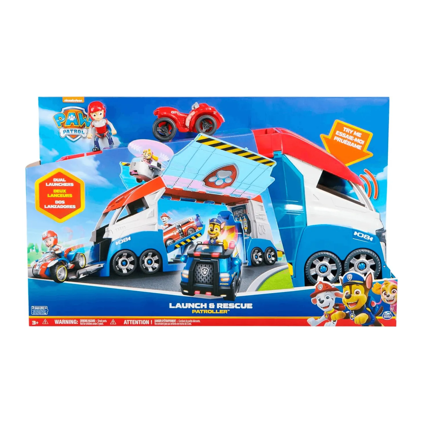 Patrulla Canina- Patrulla de Rescate y Lanzamiento de Paw