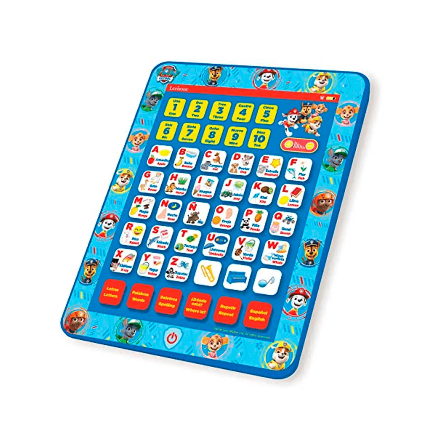 Patrulla Canina Tablet Educativa Bilingüe