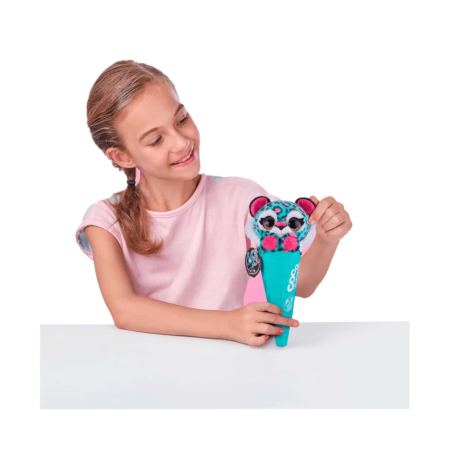 Peluche Coco surprise Rainbow en cono de ZURU