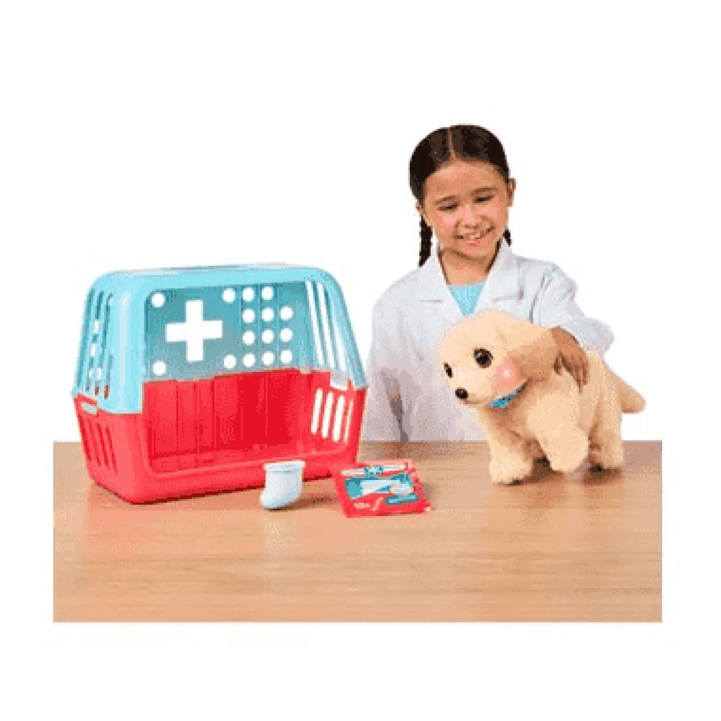 Peluche Interactivo Cooper Little Live Pets Ouchies – Recupera la Patita