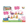 Peppa Pig Pack 4 Figuritas | Juguetes para el baño