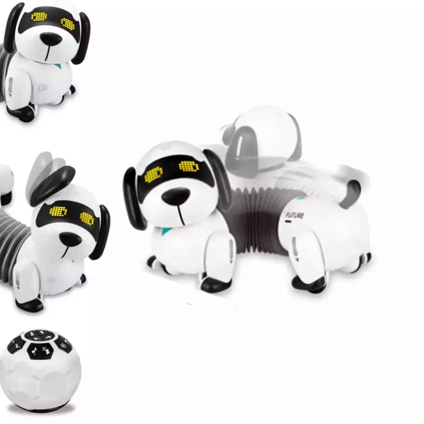 Perro Salchicha RC Interactivo con Música y Movimiento