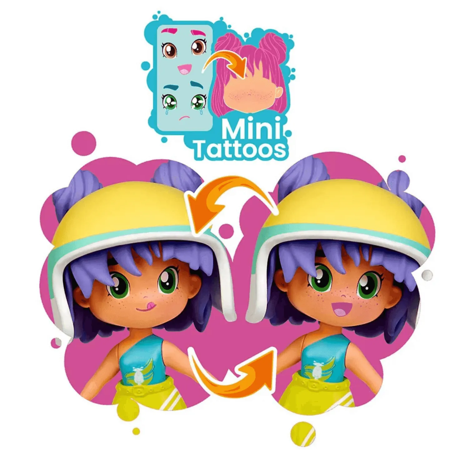 Pinypon Top Moto Girl