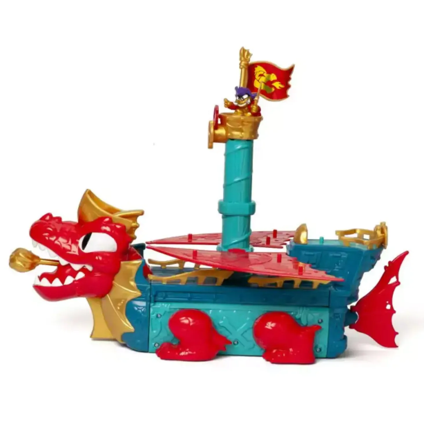 Piratix Dragon Ship – Barco dragón 3 en 1