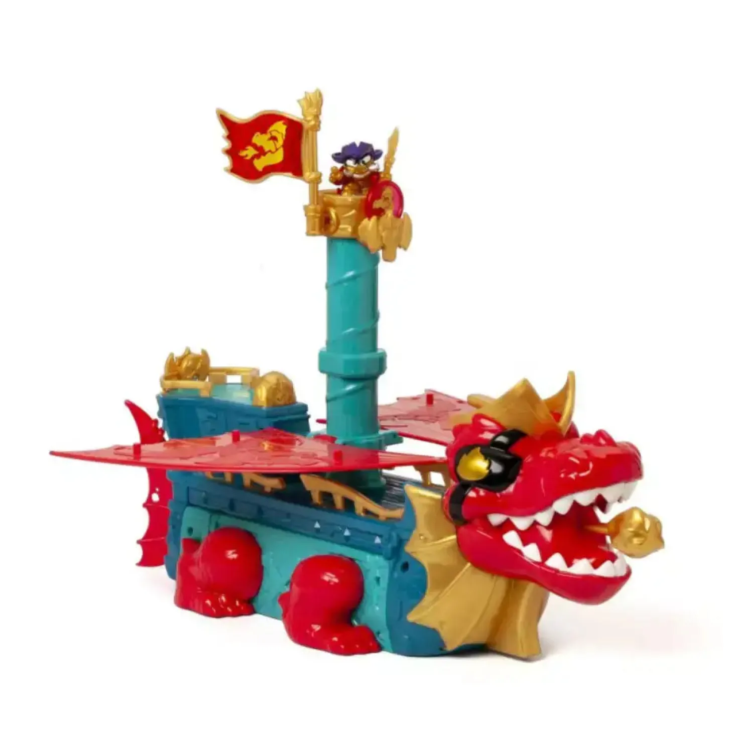 Piratix Dragon Ship – Barco dragón 3 en 1