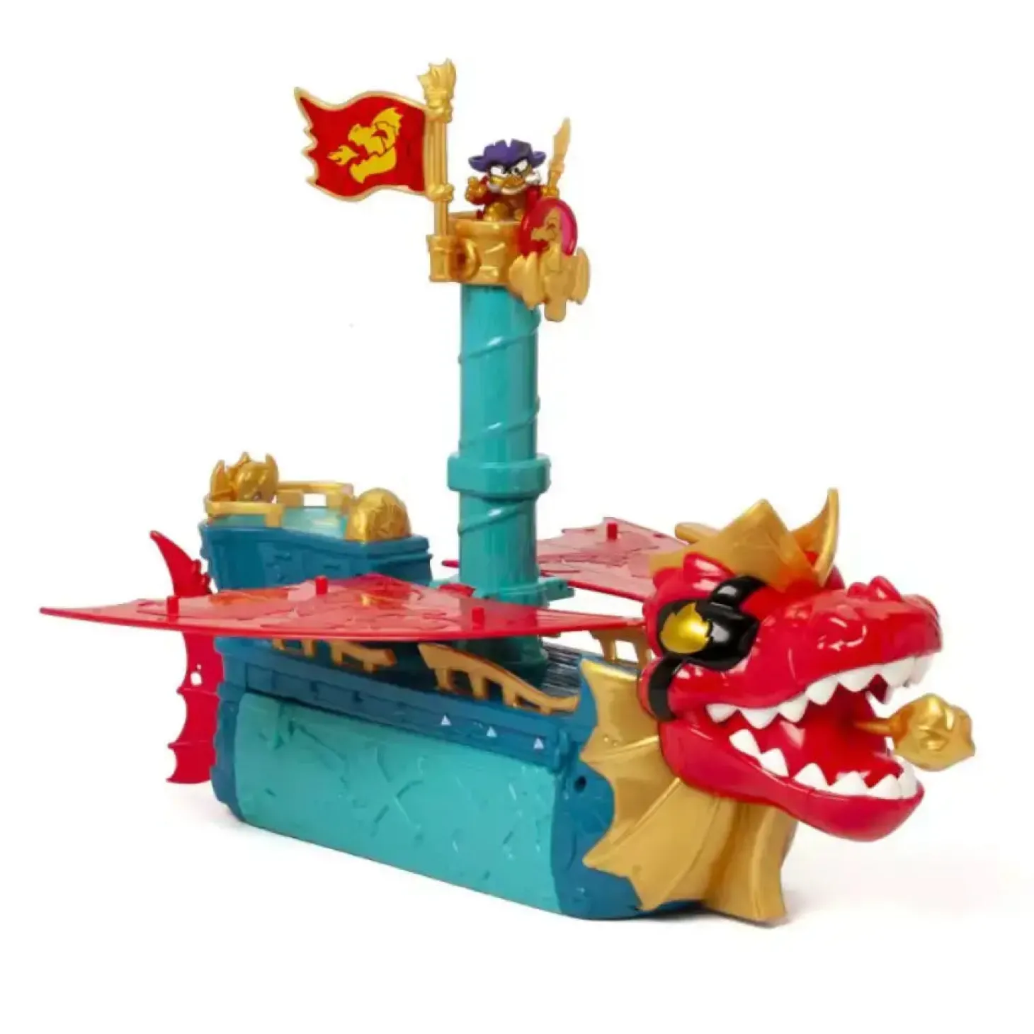 Piratix Dragon Ship – Barco dragón 3 en 1