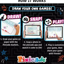 Pixicade Crea tus propios Videojuegos