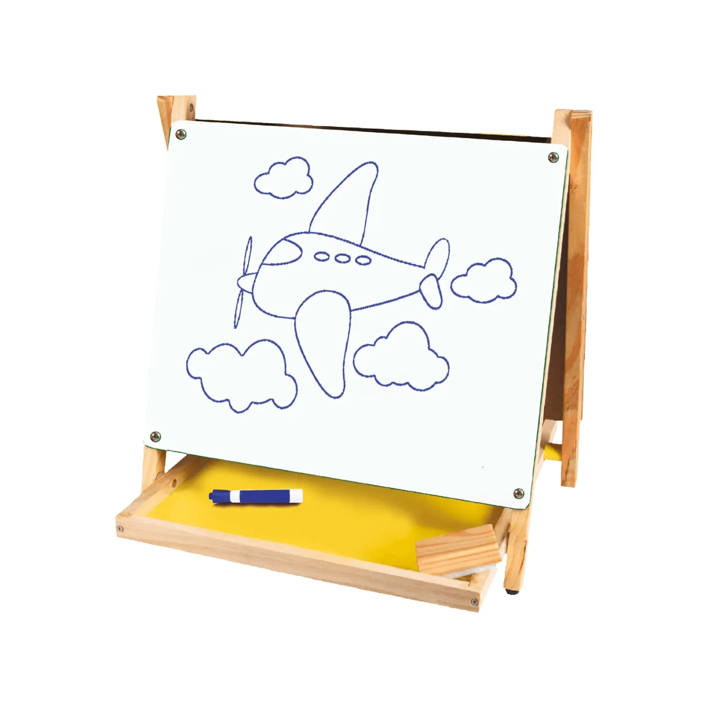 Pizarra de Madera 3 en 1 Art Planet