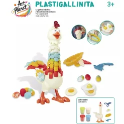 Plastigallinita Art Planet: la gallina más divertida
