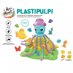 Plastipulpi Art Planet: diversión marina con plastilina