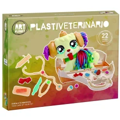 Plastiveterinario Juego Plastelina y Mascota