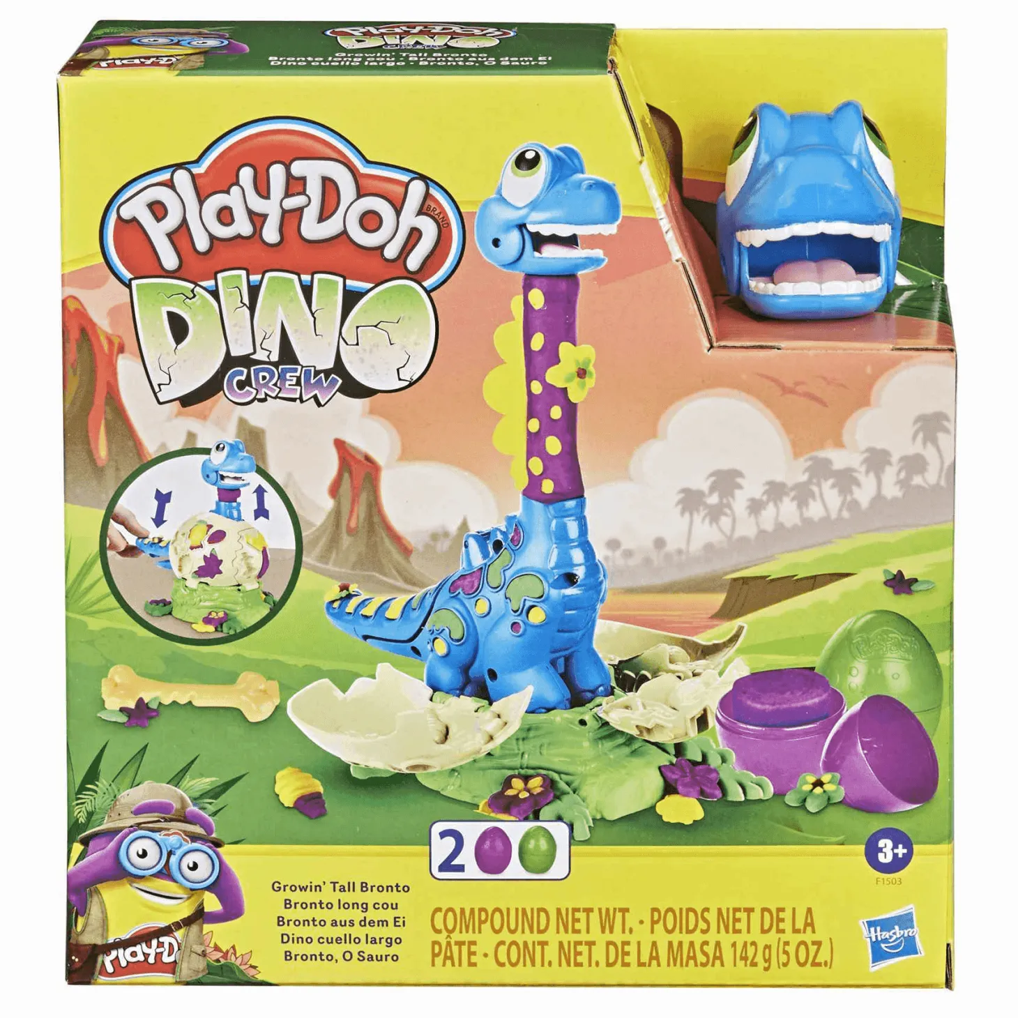 Play Doh Dino Cuello Largo