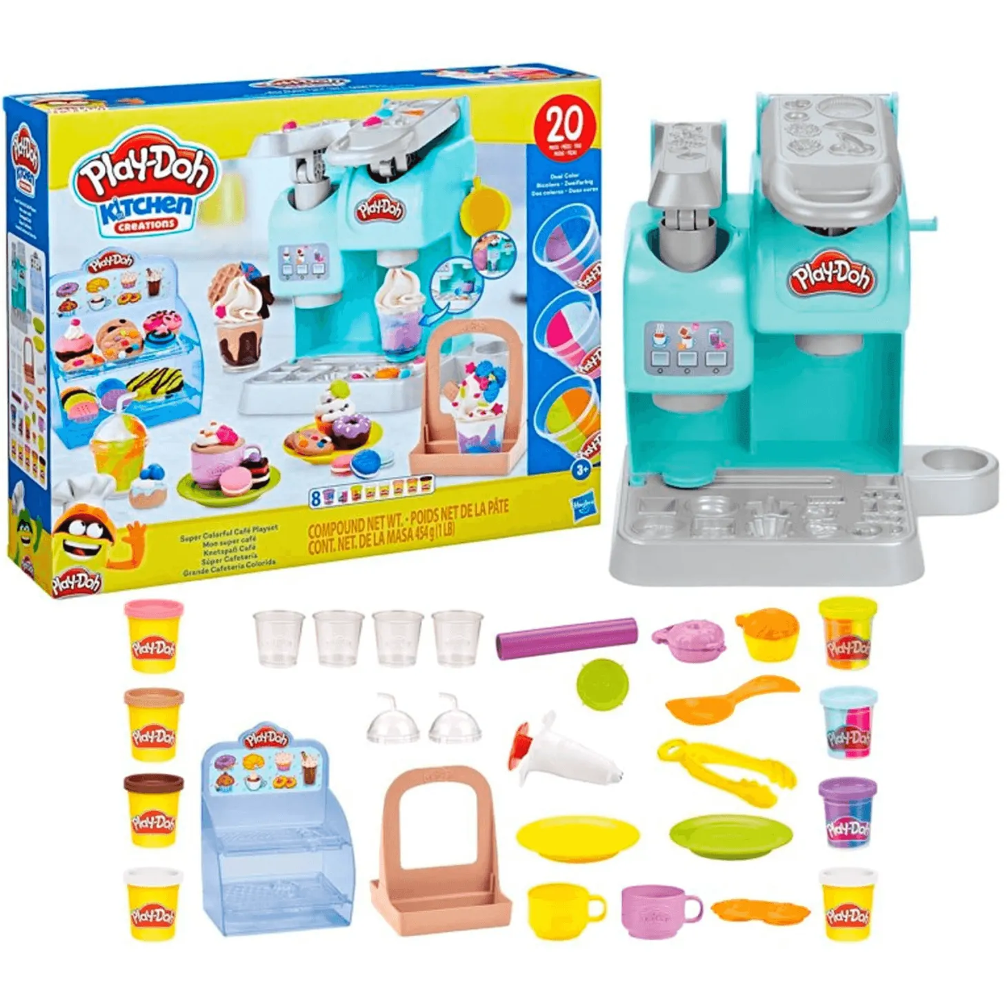 Play-Doh Cafetería Super Colorida Playset