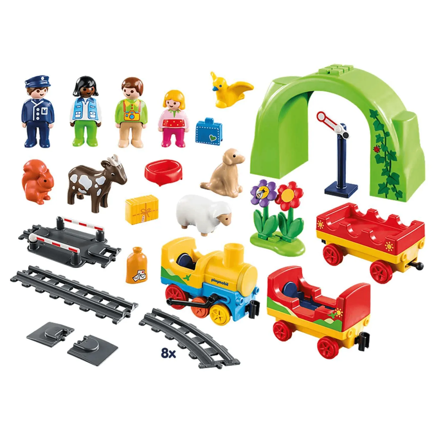 Playmobil 1.2.3 Mi Primer Tren 70179