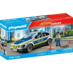 Playmobil Action Heroes Coche patrulla
