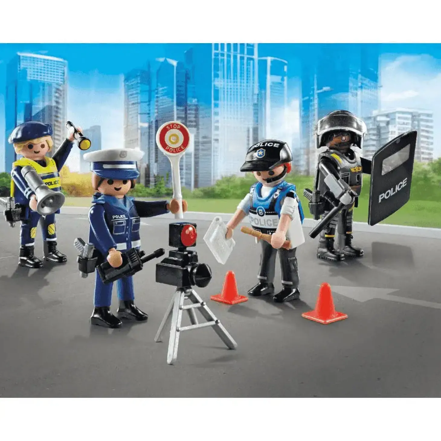 Playmobil Action Heroes Set de figuras policía
