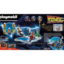 Playmobil Back To The Future Parte II Persecución en monopatín 70634