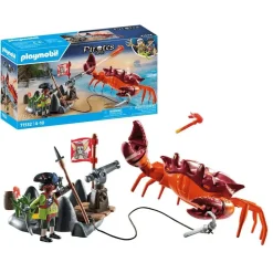 Playmobil Batalla con el cangrejo gigante