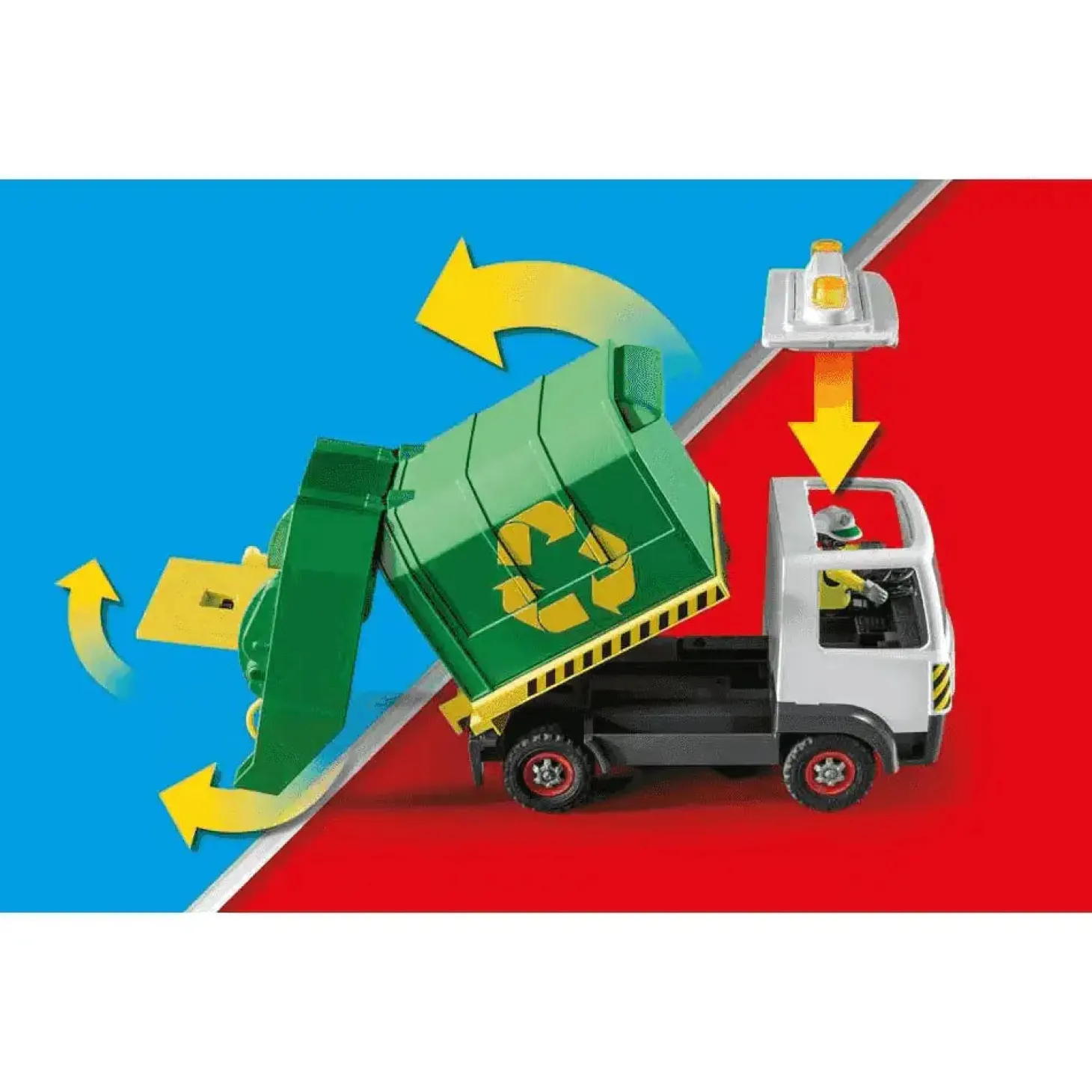 Playmobil Camión de reciclaje