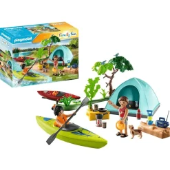 Playmobil Camping con hoguera
