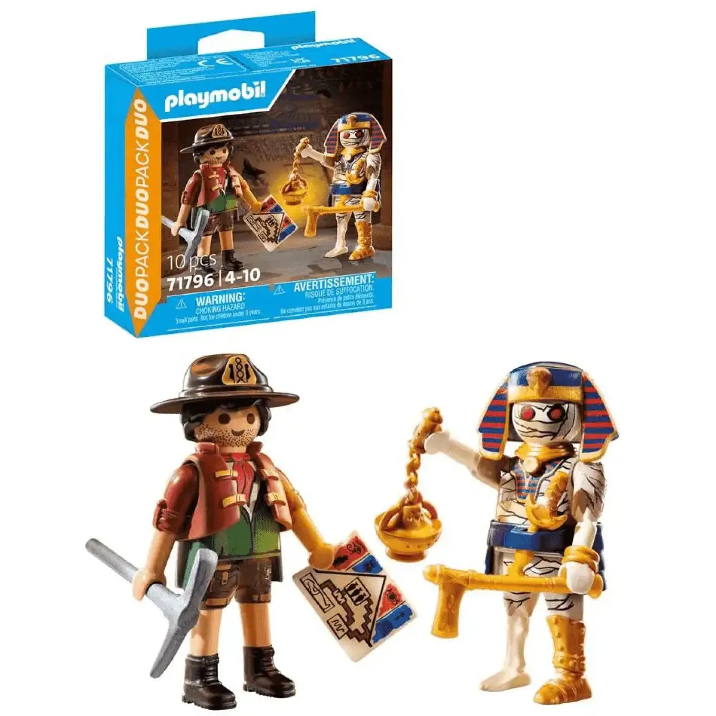 Playmobil Cazador de tesoro y momia