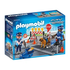 Playmobil City Action Control De Policia 6924