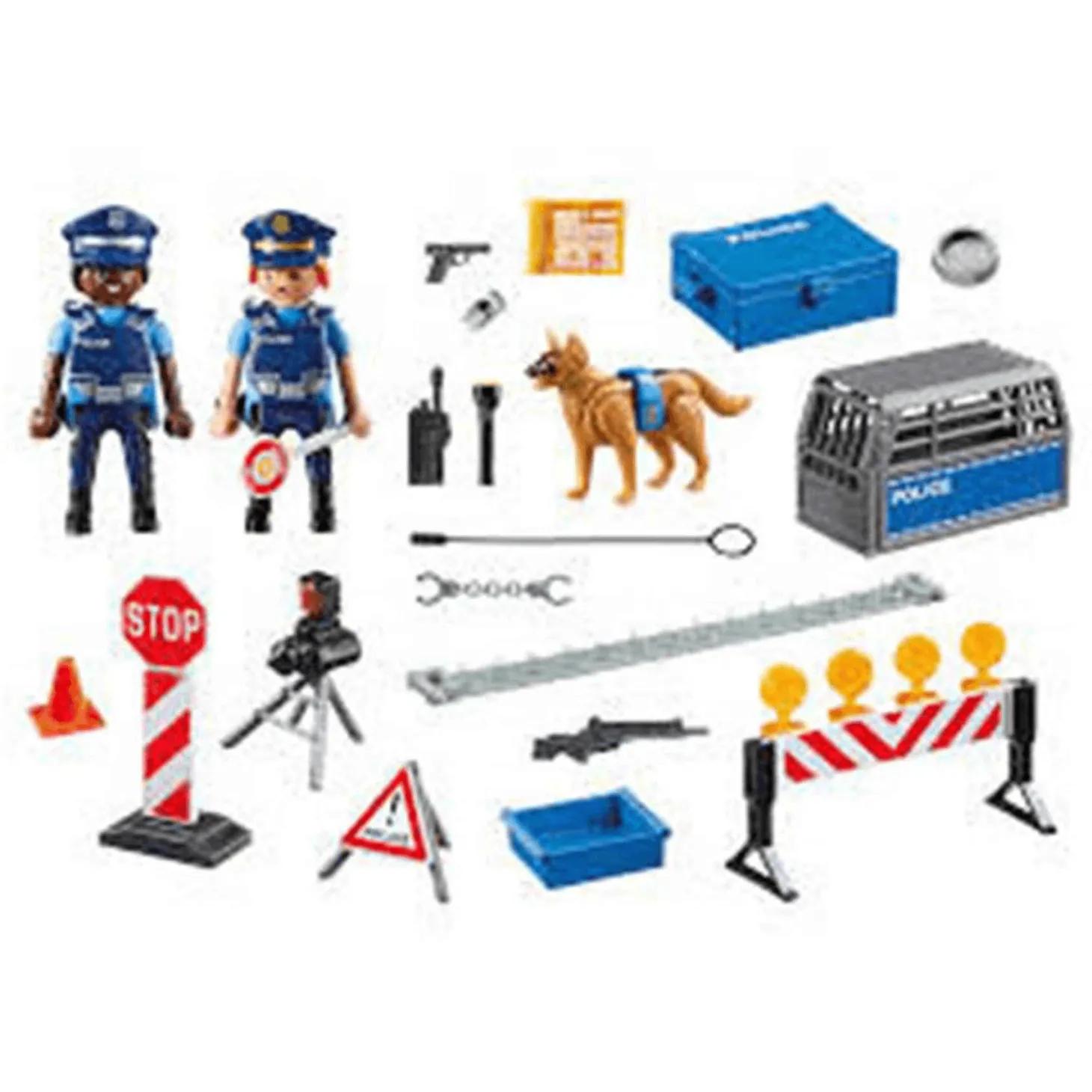 Playmobil City Action Control De Policia 6924