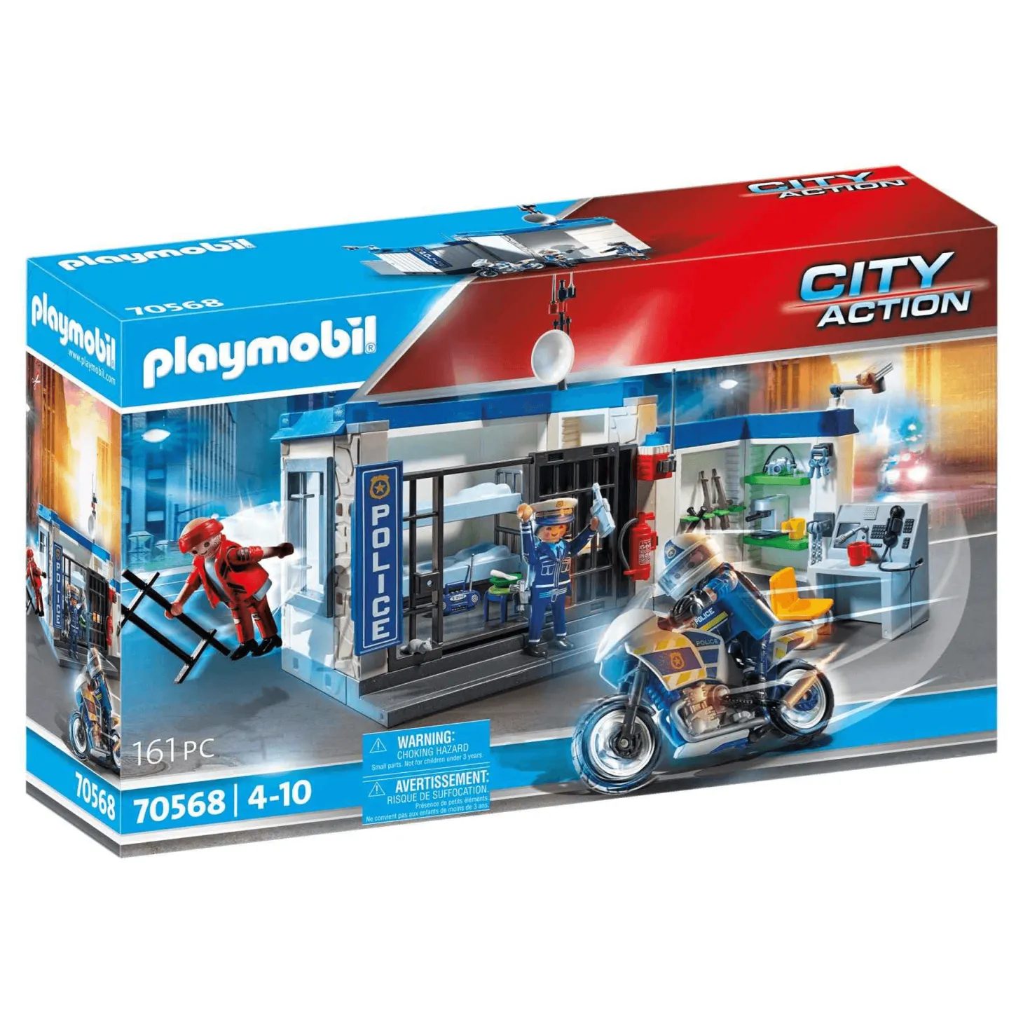 Playmobil City Action Policía: escape de la prisión 70568