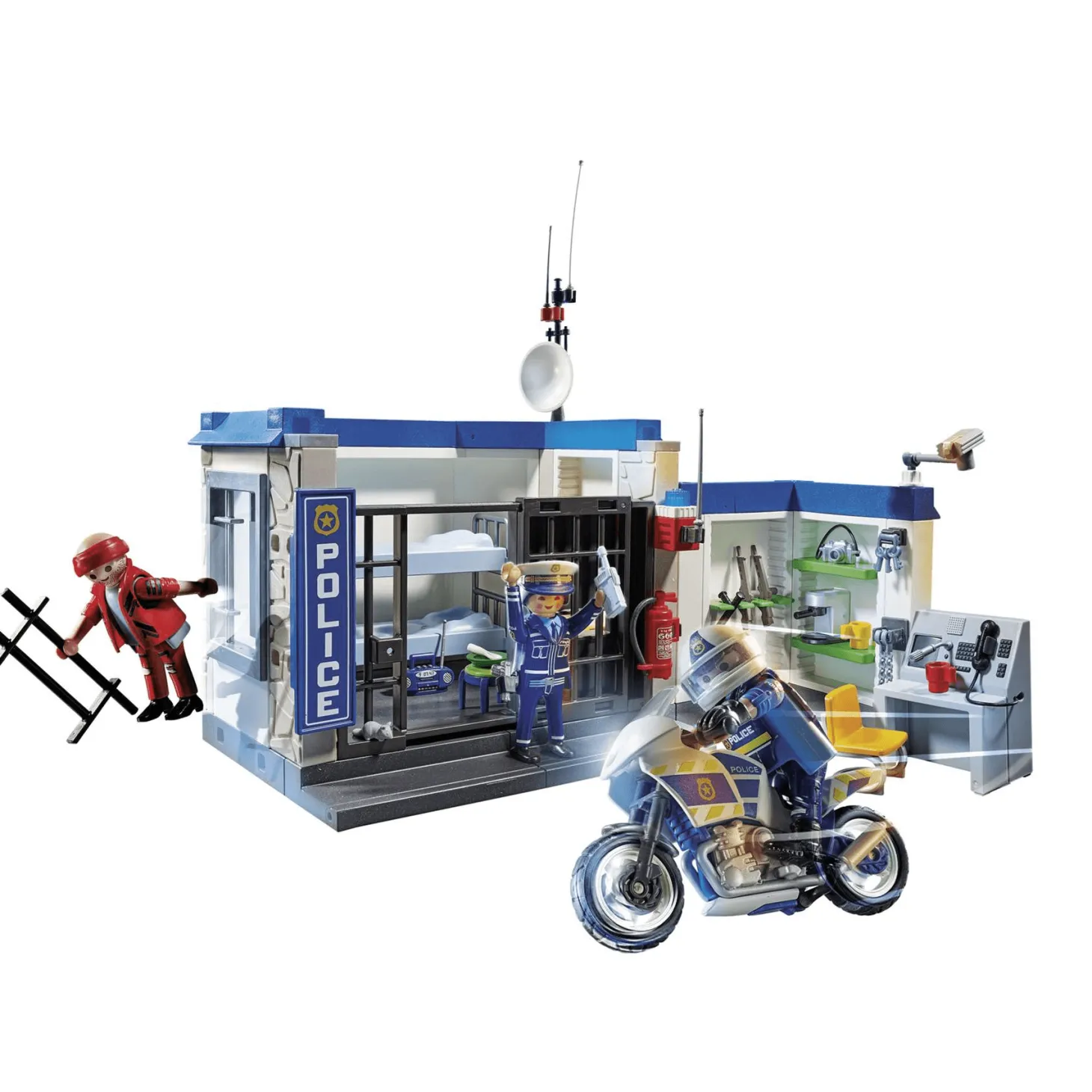 Playmobil City Action Policía: escape de la prisión 70568
