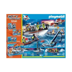 Playmobil City Action Rescate Marítimo Rescate Polar con Bote 70141
