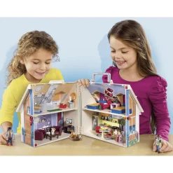 Playmobil City Life Casa Muñecas Maletín con Mango Plegable 70985